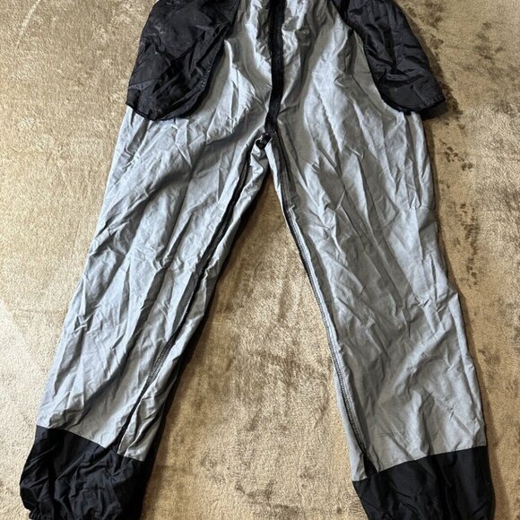 Ski Pants Sport Essentials Size Medium Black Layered Zip Ankle Snow Unisex - Picture 10 of 16